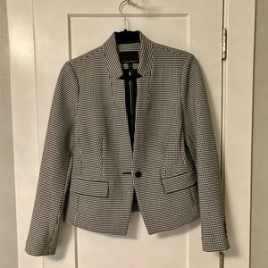Banana Republic houndstooth blazer